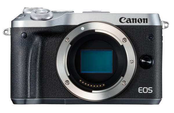 Aparat cyfrowy Canon EOS M6 body srebrny 