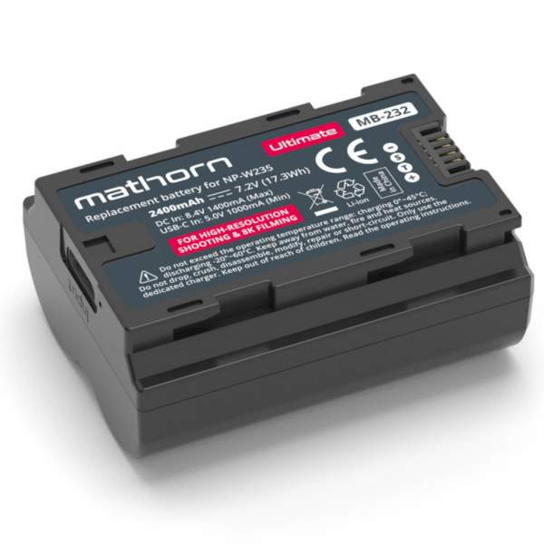 Akumulator Mathorn MB-232 ULTIMATE - zamiennik dla Fujifilm NP-W235