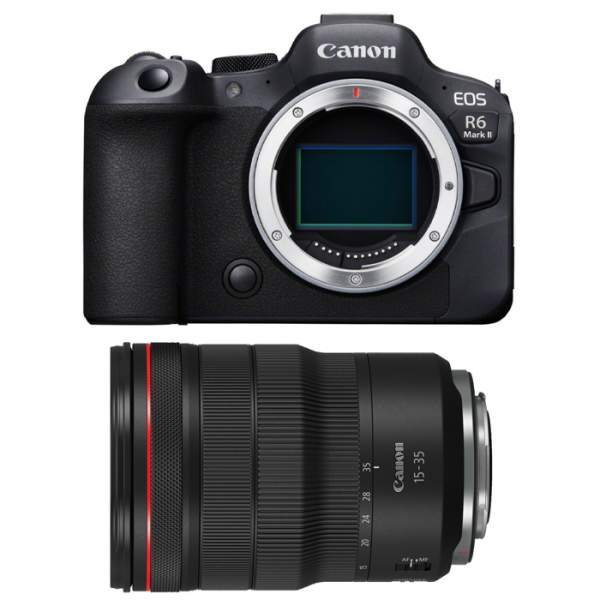 Aparat cyfrowy Canon EOS R6 Mark II + RF 15-35 mm f/2.8 L IS USM