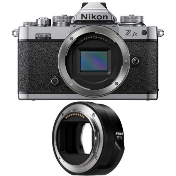 Aparat cyfrowy Nikon Z fc + adapter FTZ II -  cena zawiera Natychmiastowy Rabat 470 zł!