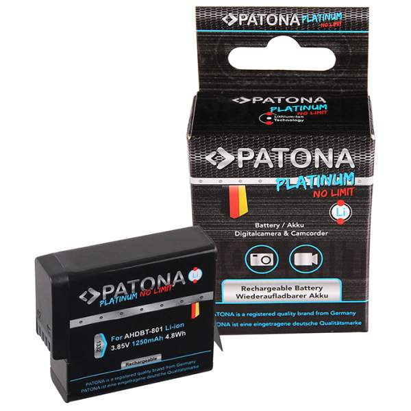 Akumulator Patona Platinum do GoPro Hero 8 AHDBT-801
