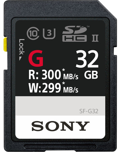 Karta pamięci Sony Professional SF-G SDHC 32GB UHS-II CL10 U3 300mb/s