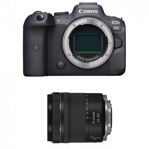 Aparat cyfrowy Canon EOS R6 + 24-105 mm f/4-7.1 - zapytaj o rabat