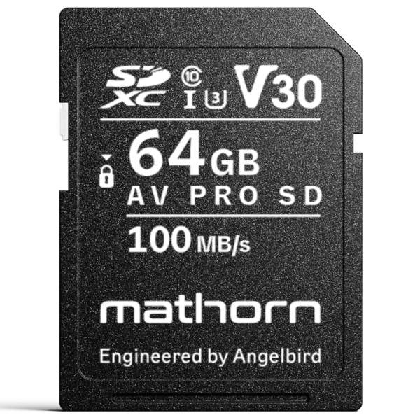 Karta pamięci Mathorn by Angelbird AV PRO SD 64GB V30