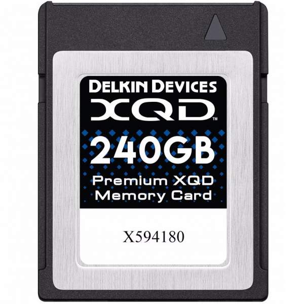 Karta pamięci Delkin XQD 240GB 2933X - R440/W400