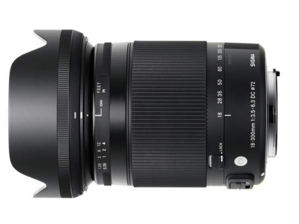 Obiektyw Sigma 18-300 mm f/3.5-6.3 DC Macro OS HSM Nikon