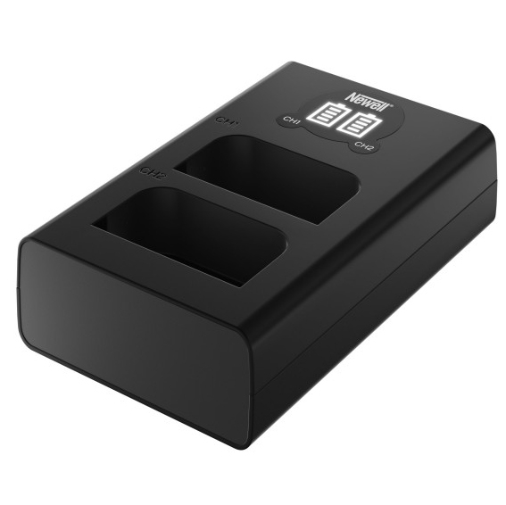 Ładowarka Newell dwukanałowa DL-USB-C do akumulatorów BLX-1 do Olympus