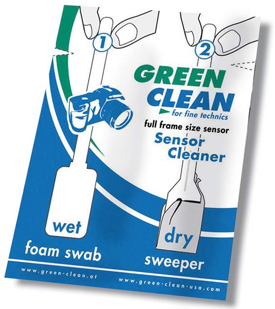 Green Clean zestaw szpatułek mokra/sucha do pełnoklatkowej matrycy 25 szt.