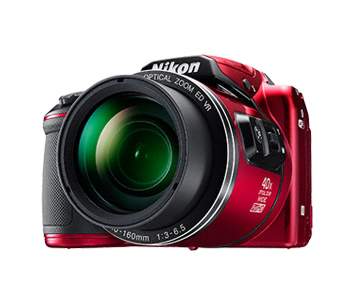 Aparat cyfrowy Nikon COOLPIX B500 czerwony