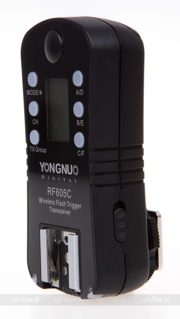 Yongnuo RF-605C zestaw nadajników/odbiorników (stopka Canon