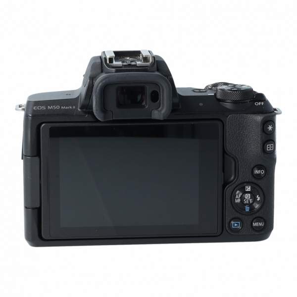 Canon EOS M50 Mark II czarny + 15-45 mm f/3.5-6.3 s.n.