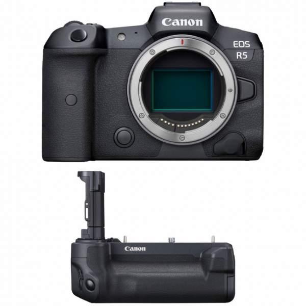Aparat cyfrowy Canon EOS R5 + WFT-R10 transmiter danych WiFi 